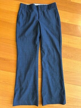 Banana Republic Martin Blue Lined Womens Size 6 Dress Pants